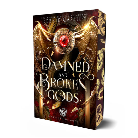 Damned and Broken Gods | Labyrinth of Gods #2 | Debbie Cassidy | PREORDER | Available 7/14/2026