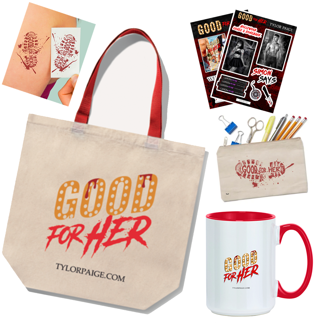 Good For Her Merch Bundle – Page & Vine
